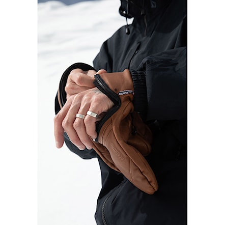 Rękawice snowboardowe Deathgrip Zombie Mitt brown 2026 - 7