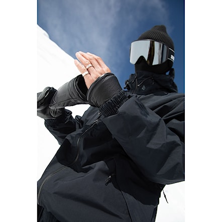 Rękawice snowboardowe Deathgrip Zombie Mitt Long Cut black 2026 - 4