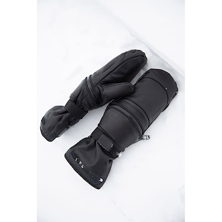 Rękawice snowboardowe Deathgrip Zombie Mitt Long Cut black 2026 - 5