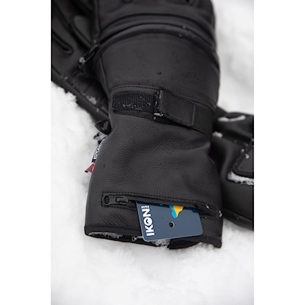 Rękawice snowboardowe Deathgrip Zombie Mitt Long Cut black 2026 - 6