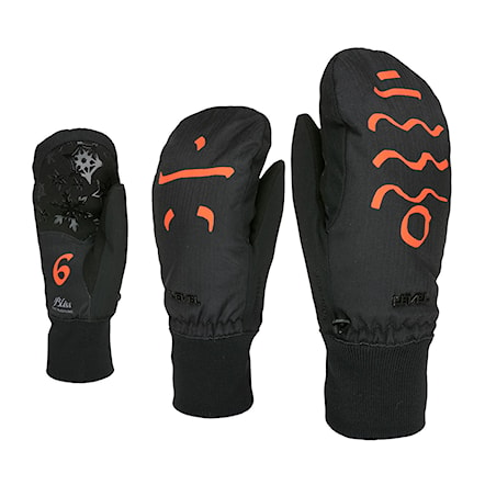 Rękawice snowboardowe Level Coral Mitt orange 2025 - 1