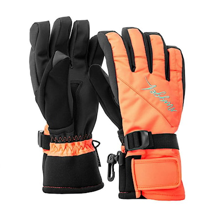 Snowboard Gloves Nugget Foxie 3 acid orange 2018 - 1