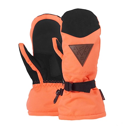 Snowboard Gloves Nugget Maple 2 Mittens acid orange 2017 - 1
