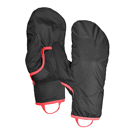 Snowboard Gloves ORTOVOX Wms Fleece Grid Cover black raven 2024 - 3