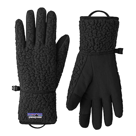 Street Gloves Patagonia Retro Pile Gloves black 2024 - 1