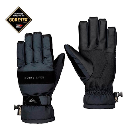 Snowboard Gloves Quiksilver Hill Gore Tex black 2017 - 1