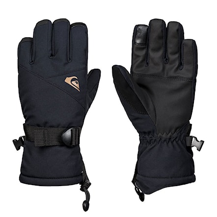 Snowboard Gloves Quiksilver Mission Youth black 2019 - 1