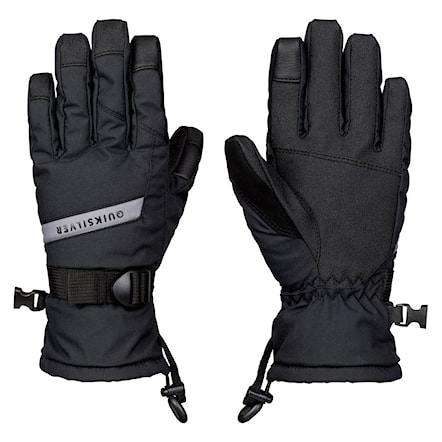 Snowboard Gloves Quiksilver Mission Youth black 2017 - 1