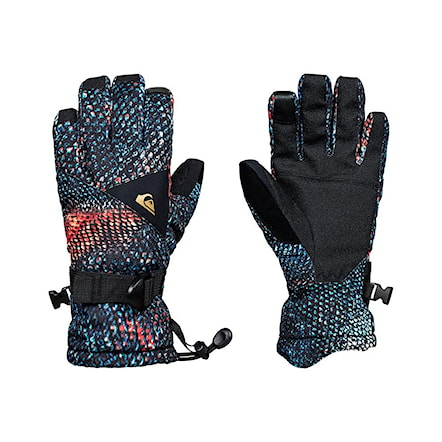Snowboard Gloves Quiksilver Tr Mission Youth marine iguana real 2018 - 1
