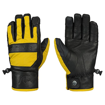 Snowboard Gloves Quiksilver Wildcat olive oil 2016 - 1