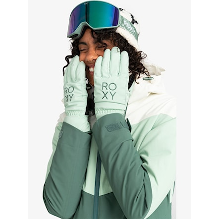 Rękawice snowboardowe Roxy Freshfield cameo green 2024 - 3