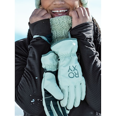 Rękawice snowboardowe Roxy Freshfield cameo green 2024 - 7