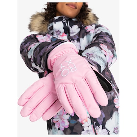Rękawice snowboardowe Roxy Freshfield pink frosting 2024 - 4