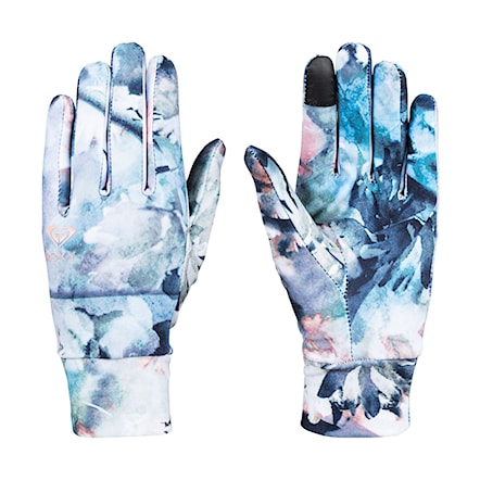 Snowboard Gloves Roxy Liner bachelor button/water of love 2019 - 1