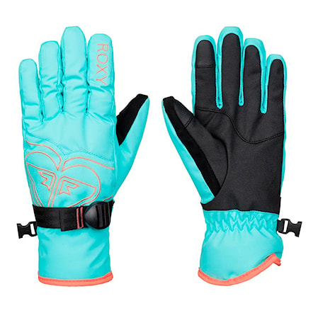 Snowboard Gloves Roxy Popi Girl blue radiance 2017 - 1