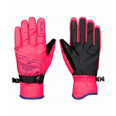 Snowboard Gloves Roxy Popi Girl paradise pink 2017 - 1