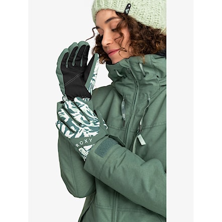 Snowboard Gloves Roxy Jetty dark forest wild 2024 - 4