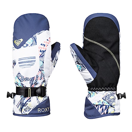 Snowboard Gloves Roxy Roxy Jetty Mitt bright white/freespace girl 2019 - 1