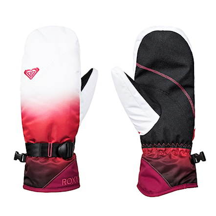 Snowboard Gloves Roxy Roxy Jetty Se Mitt tea berry/wave gradient 2019 - 1