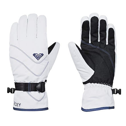 Snowboard Gloves Roxy Roxy Jetty Solid bright white 2019 - 1