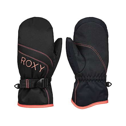 Snowboard Gloves Roxy Roxy Jetty Solid Girl Mitt true black 2020 - 1