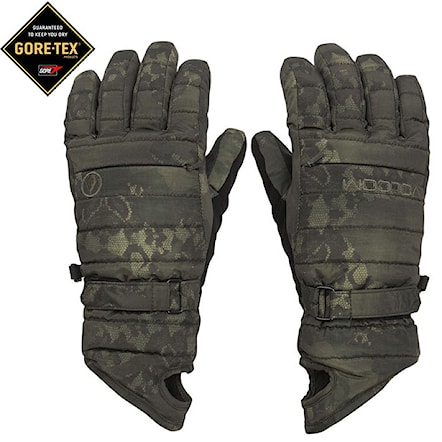 Snowboard Gloves Volcom Peep Gore-Tex camouflage 2019 - 1