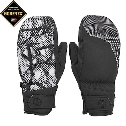 Snowboard Gloves Volcom Stay Dry Gore Mitt black/white 2019 - 1