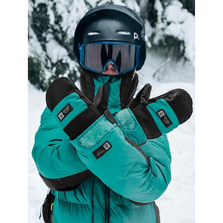 Snowboard Gloves Volcom Wms V.snow Over Mitt vibrant green 2024 - 3