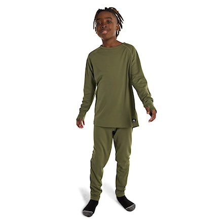 Zestaw bielizny funkcyjnej Burton Kids 1St Layer Set forest moss 2026 - 2