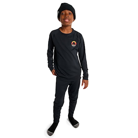 Sada funkčnej bielizne Burton Kids 1St Layer Set true black 2025 - 1