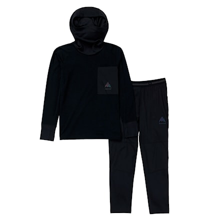 Sada funkčnej bielizne Burton Kids Outbeam Merino Set true black 2025 - 2