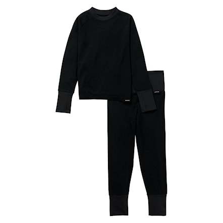 Sada funkčnej bielizne Burton Kids Toddlers Merino Set true black 2025 - 2