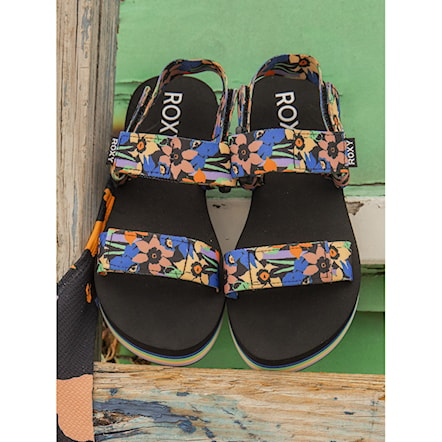 Sandals Roxy Roxy Cage black/blue 2023 - 5