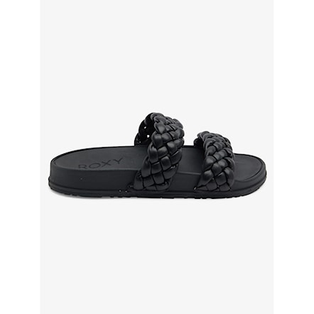 Slide Sandals Roxy Slippy Braided black 2023 - 2
