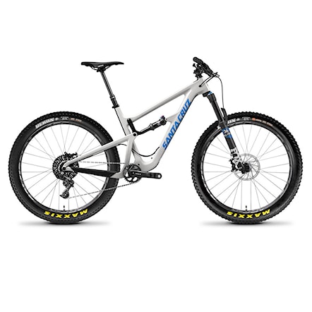 MTB bicykel Santa Cruz Hightower 1 Cc Xo1 12G 27+" gloss cannery grey/blue 2018 - 1
