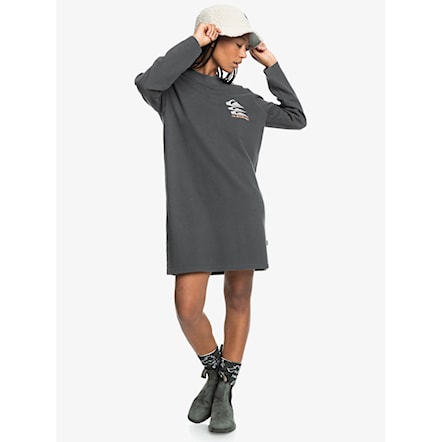 Dress Quiksilver Uni Sweater Dress tarmac 2024 - 3