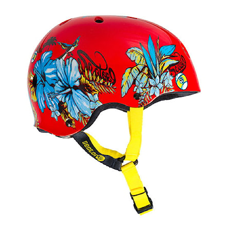 Skateboard Helmet Sector 9 Aloha red 2018 - 1