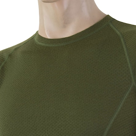 T-shirt Sensor Merino Double Face safari green 2023 - 5