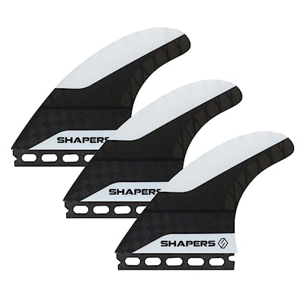 Surfboard Fins Shapers Driver Tri Single black/white - 1