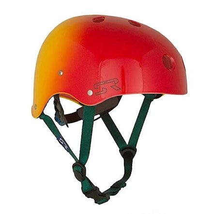 Bike Helmet Shred Ready Sesh red/yellow fade - 1