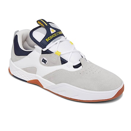 Sneakers DC Kalis white/grey/yellow 2020 - 1