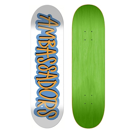 Skate Deck Ambassadors Medium Fresh Blue 8.0 2020 - 1