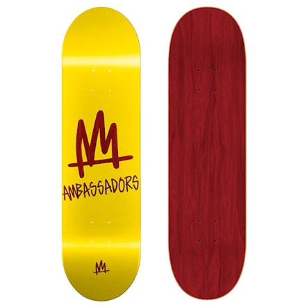 Skate deska Ambassadors Medium Mark-T Yellow 7.875 2019 - 1
