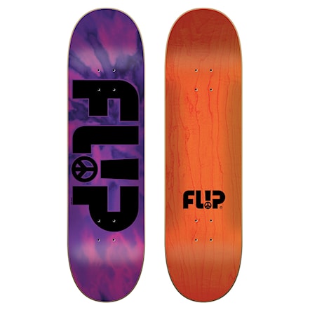 Skate Deck Flip Odyssey Peace purple 8.13 2018 - 1