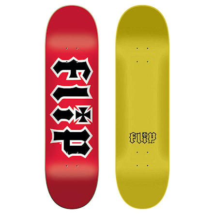 Skate Deck Flip Team HKD red 7.75 2019 - 1