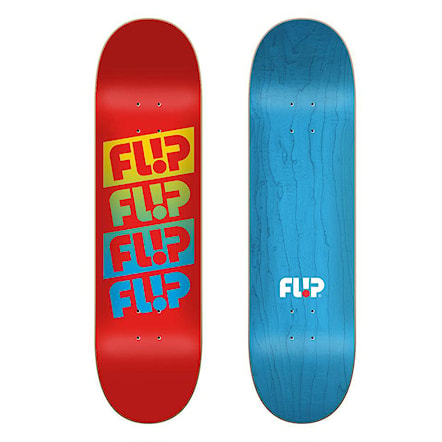 Skate doska Flip Team Quattro Red 7.75 2020 - 1