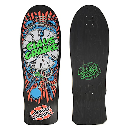 Skate deska Santa Cruz Skateboards Grabke Exploding Clock Reissue 10.0 2022 - 1