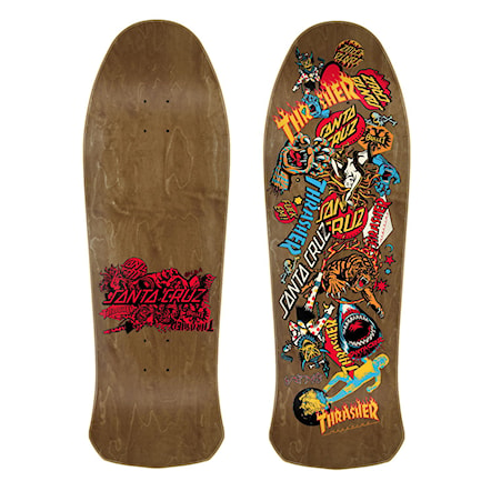 Skate Deck Santa Cruz Skateboards Thrasher Salba Oops 10.4" 2023 - 1