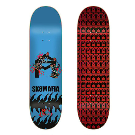 Skate doska SK8MAFIA Animal Style kremer 8.0 2020 - 1