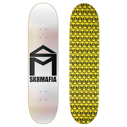 Skate doska SK8MAFIA House Logo chrome foil 8.6 2018 - 1